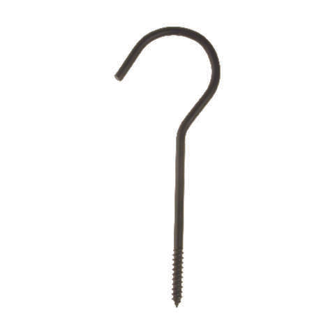 Panacea Black Steel 6 in. H Sturdy Plant Hook 1 pk