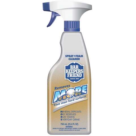 Bar Keepers Friend Citrus Scent Hard Surface Cleaner Foam 25.4 oz, Pack of 6