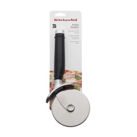 KitchenAid Black/Silver ABS Plastic/Stainless Steel Pizza Wheel