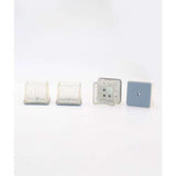 Projex Gray Push-On Polymer Chair Glide 4 pk
