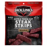 Jack Link's Original Beef Strips 2.6 oz Bagged, Pack of 8
