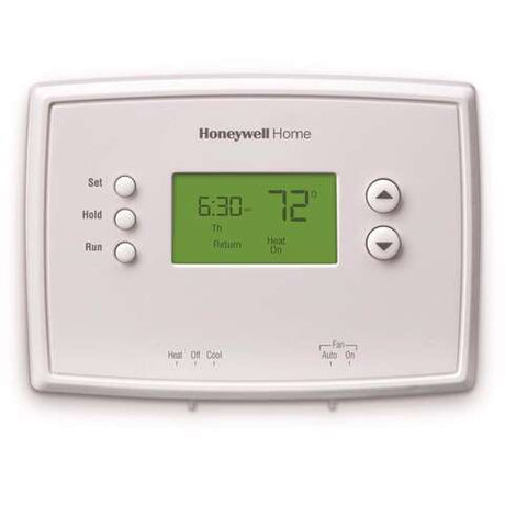 Honeywell Heating and Cooling Push Buttons Programmable Thermostat