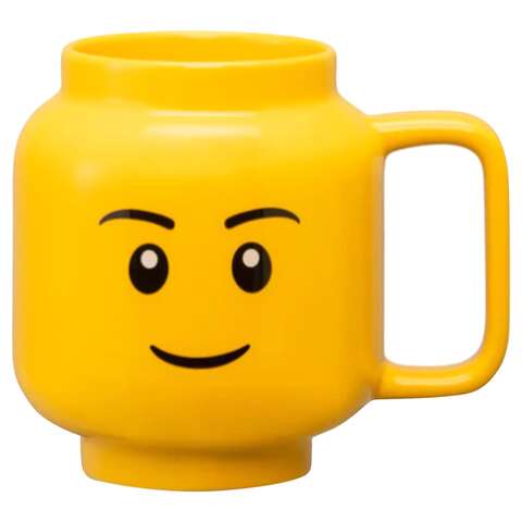 Lego 17.9 oz Yellow BPA Free Boy Mug, Pack of 6