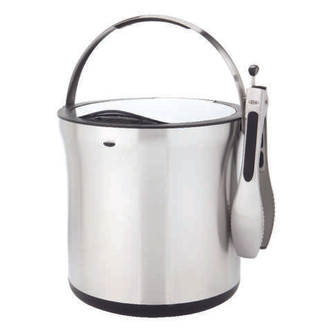 OXO SteeL 128 oz Silver Stainless Steel Ice Bucket