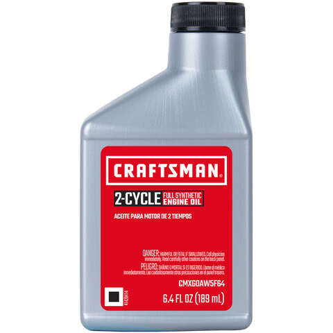 Craftsman 2-Cycle Synthetic Engine Oil 6.4 oz, Pack of 12