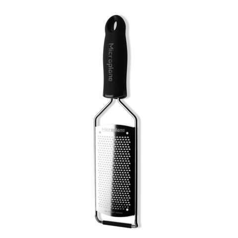 Microplane Black Plastic/Stainless Steel Fine Grater