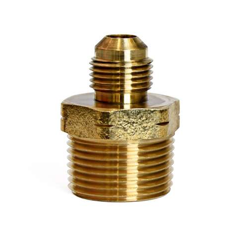 ATC 3/8 in. Flare X 3/4 in. D Male Brass Adapter, Pack of 5