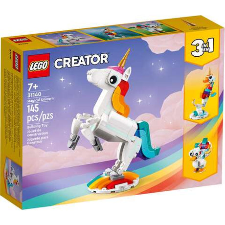 LEGO Creator Creator Magical Unicorn Plastic Multicolored 145 pc