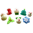 Zorbitz Christmas Squishies Multicolored, Pack of 20