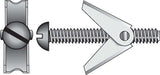HILLMAN 3/16 in. D X 4 in. L Round Zinc-Plated Steel Toggle Bolt 8 pk, Pack of 5