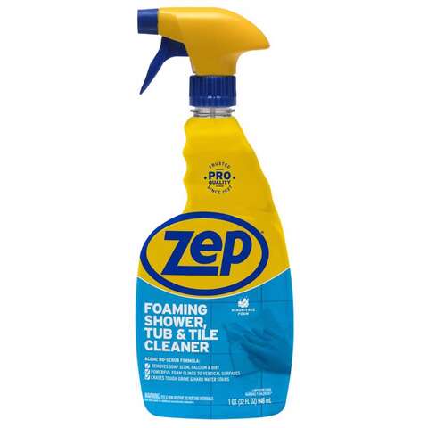 Zep Morning Rain Scent Tub and Tile Cleaner 32 oz Liquid, Pack of 12