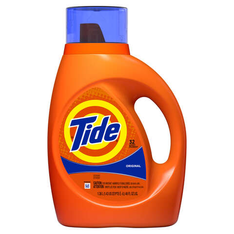 Tide Original Scent Laundry Detergent Liquid 46 oz 1 pk, Pack of 6