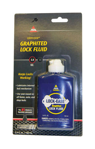 AGS Lock-Ease Graphite Lock Lubricant 3.4 oz 1 pk