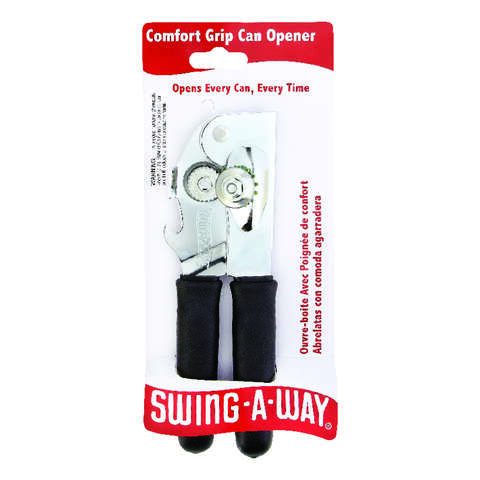 Swing-A-Way Black Steel Manual Can Opener