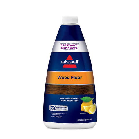 Bissell Lemon Scent Hardwood Floor Cleaner Liquid 32 oz, Pack of 4