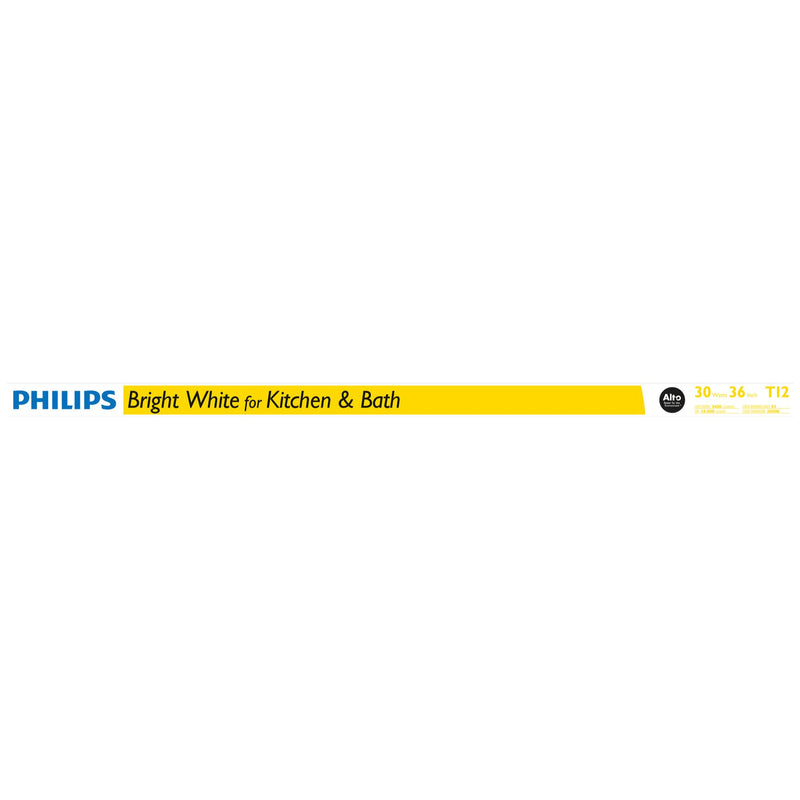 Philips DirectFit Linear Bright White 36 in. G13 T12 Fluorescent Bulb 30 Watt Equivalence 1 pk, Pack of 12