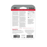 Gigastone 64 GB SDXC Flash Memory Card 1 pk