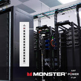 Monster Just Power It Up 6 ft. L 12 outlets Power Strip Silver
