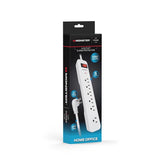 Monster Just Power It Up 4 ft. L 6 outlets Surge Protector White 1080 J