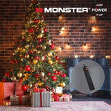 Monster Just Power It Up 2 ft. L 6 outlets Surge Protector Black 400 J