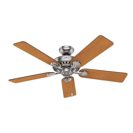 Hunter Pro's Best 52 in. Brushed Nickel LED Indoor Ceiling Fan
