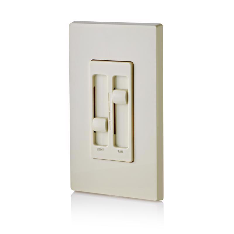 Feit 3.6 in. Concrete Beige/White Cube Lamp Base