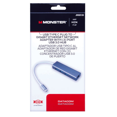 Monster Just Hook It Up USB Type C Plug 1 pk