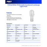 Philips Alto 15 W T12 1.5 in. D X 18 in. L Fluorescent Bulb Soft White Linear 3000 K 1 pk, Pack of 6