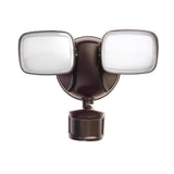 Feit LED Motion-Sensing Hardwired LED Bronze Security Floodlight