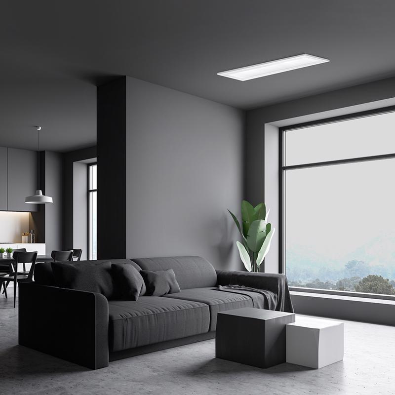 Feit EDGELIT 1 in. H X 6 in. W X 24 in. L White LED Flat Panel Light Fixture