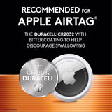 Duracell Lithium Coin 2032 3 V 265 mAh Security and Electronic Battery 6 pk, Pack of 6