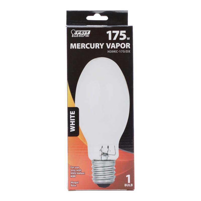 Feit 175 W ED28 HID Bulb 7350 lm Bright White Mercury Vapor 1 pk