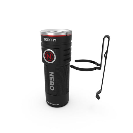 NEBO Torchy RC 1000 lm Black LED Rechargeable Flashlight