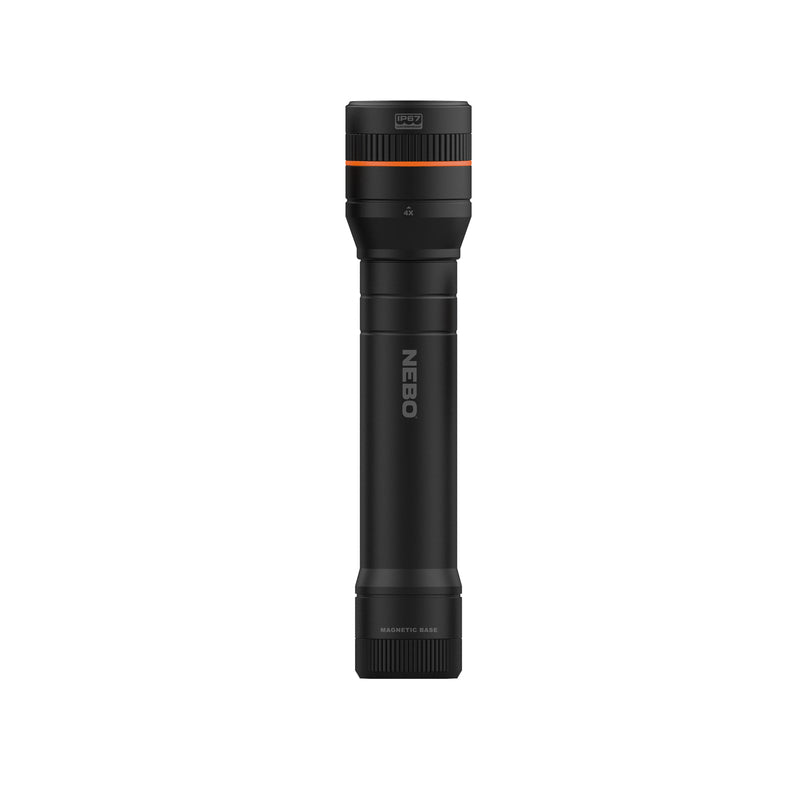 NEBO Newton 1500 lm Black LED Flashlight AA Battery