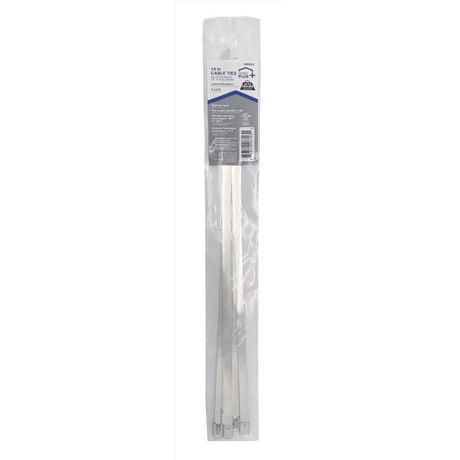 Home Plus 14 in. L Silver Ball Lock Cable Tie 5 pk