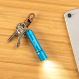 Nite Ize 100 lm Blue LED Flashlight With Key Ring AAA Battery
