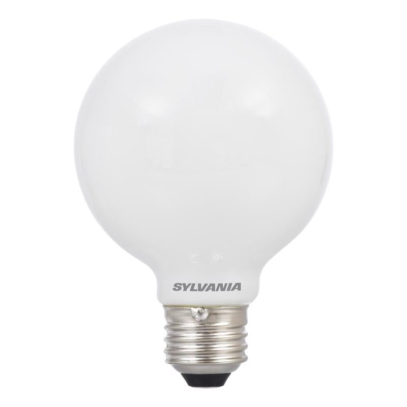 Sylvania TruWave G25 E26 (Medium) LED Bulb Soft White 60 Watt Equivalence 2 pk