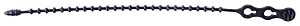 Gardner Bender 46-8BEADBK Cable Tie, Resin, Black, 8 in L, 70 lb Tensile Strength