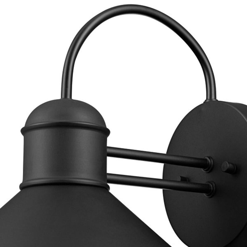 Globe Electric Sebastien 1-Light Matte Black Wall Sconce