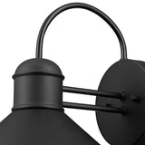 Globe Electric Sebastien 1-Light Matte Black Wall Sconce