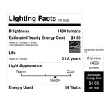 Feit BR30 E26 (Medium) LED Bulb Daylight 100 Watt Equivalence 1 pk