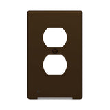 Westek LumiCover Aged Bronze 2 gang Plastic Duplex Nightlight Wall Plate 1 pk