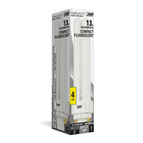 Feit 13 W PL 1.4 in. D X 5.2 in. L Fluorescent Bulb Cool White Compact 4100 K 1 pk