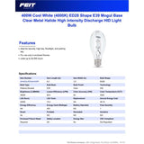 Feit 400 W ED28 HID Bulb 36000 lm Bright White Metal Halide 1 pk