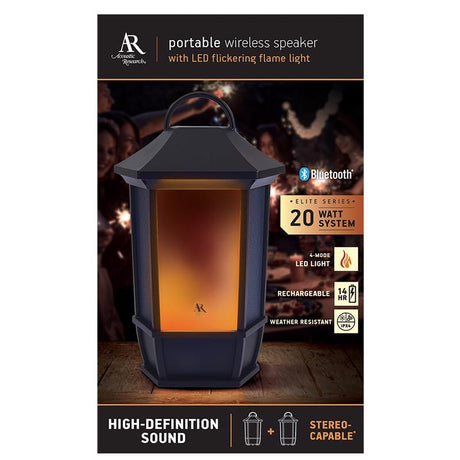 Acoustic Research Sedona Wireless Bluetooth Weather Resistant Portable Speaker
