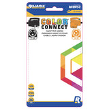 Reliance Controls Color Connect 10/3 SJTW 125 V 12 in. L Adapter Cord