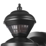 Globe Electric Franklin Matte Black Motion-Sensing LED Wall Lantern