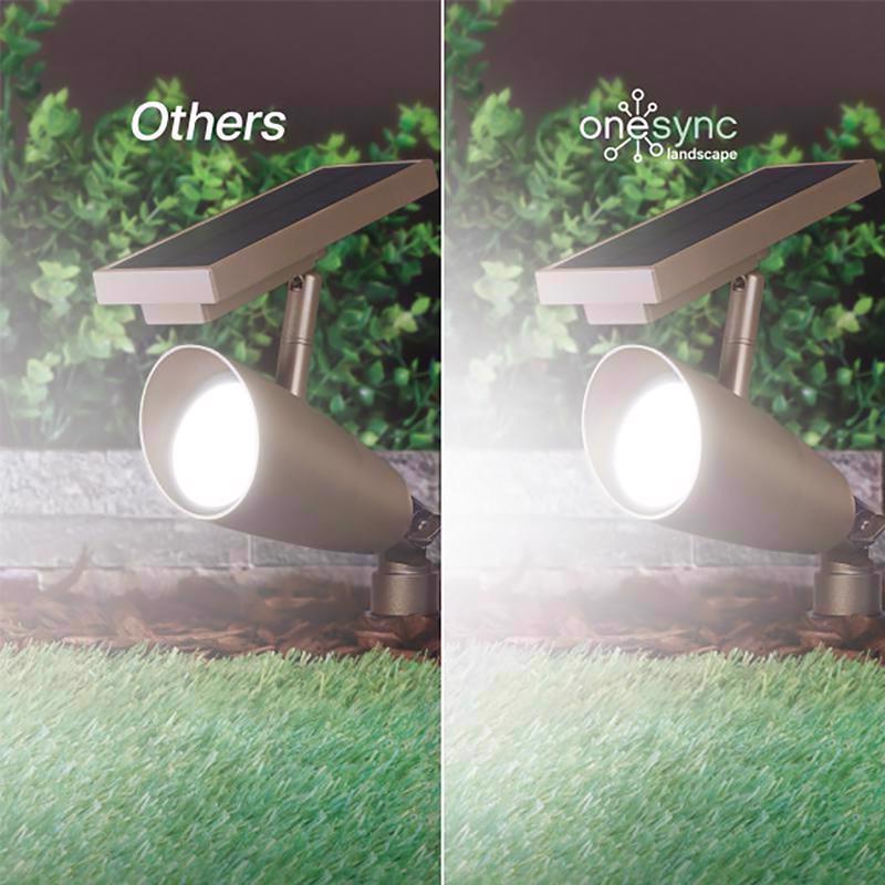 Feit OneSync Bronze Solar Powered/Remote LED Spotlight 1 pk