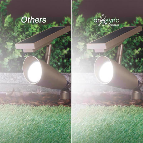 Feit OneSync Bronze Solar Powered/Remote LED Spotlight 1 pk