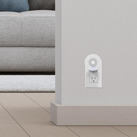 Feit White Plastic Wireless Smart-Enabled Door Chime Bell
